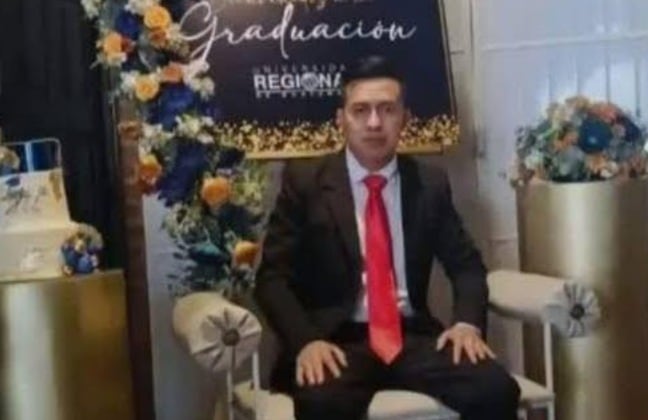 Lamentan fallecimiento del abogado recién graduado Javier Armando