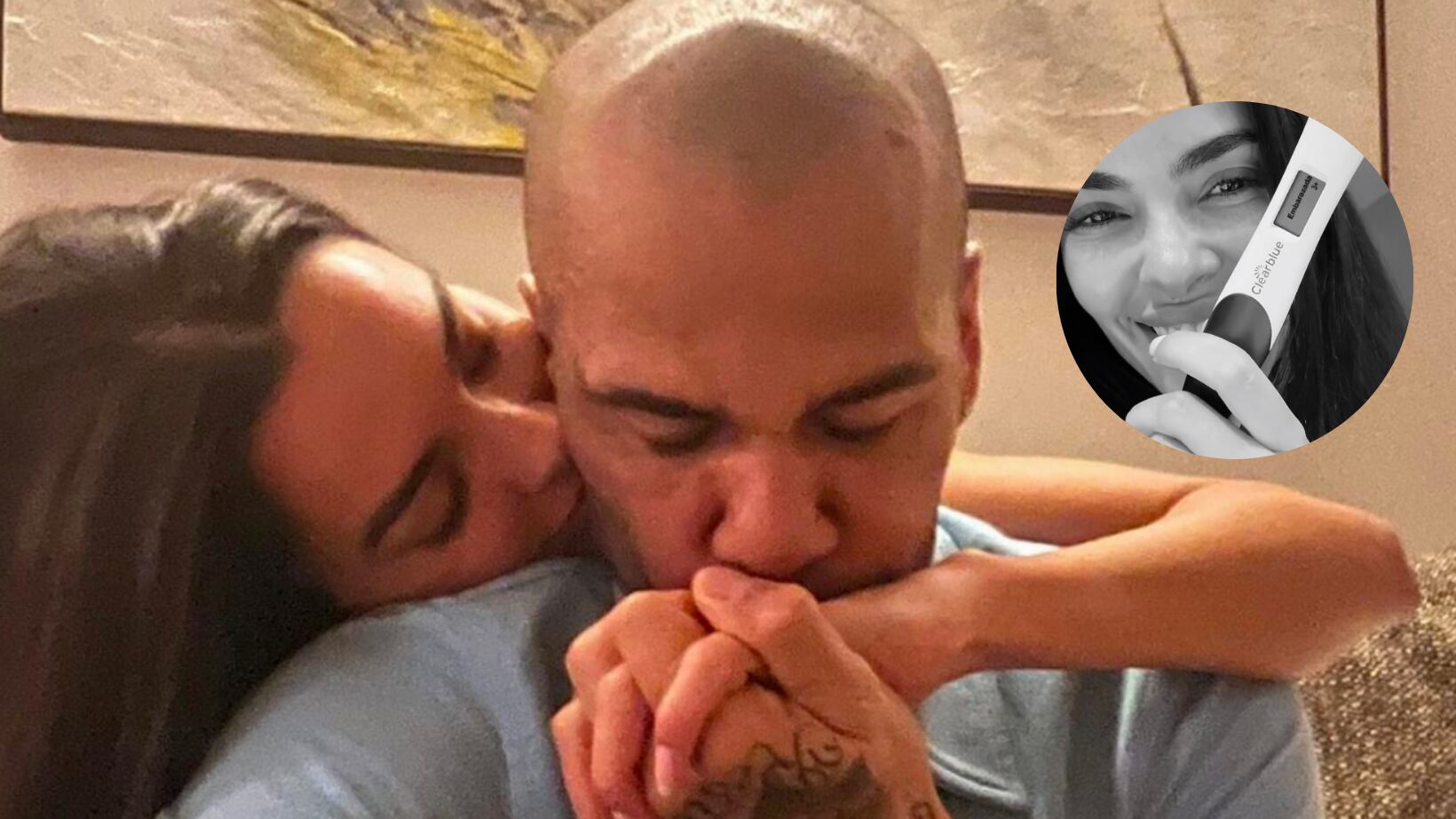 Dani Alves y Joana Sanz esperan un hijo.