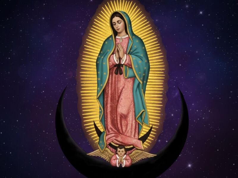 “La Virgen de Guadalupe pisa la luna negra”: Mhoni Vidente alerta sobre los “días cabalísticos” de diciembre