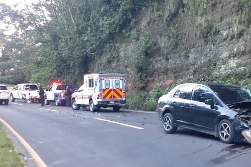 Nuevo accidente en la ruta Interamericana involucra dos autos