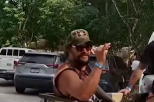 Jason Momoa en Guatemala: así fue visto el actor de Hollywood ingresando a Tikal