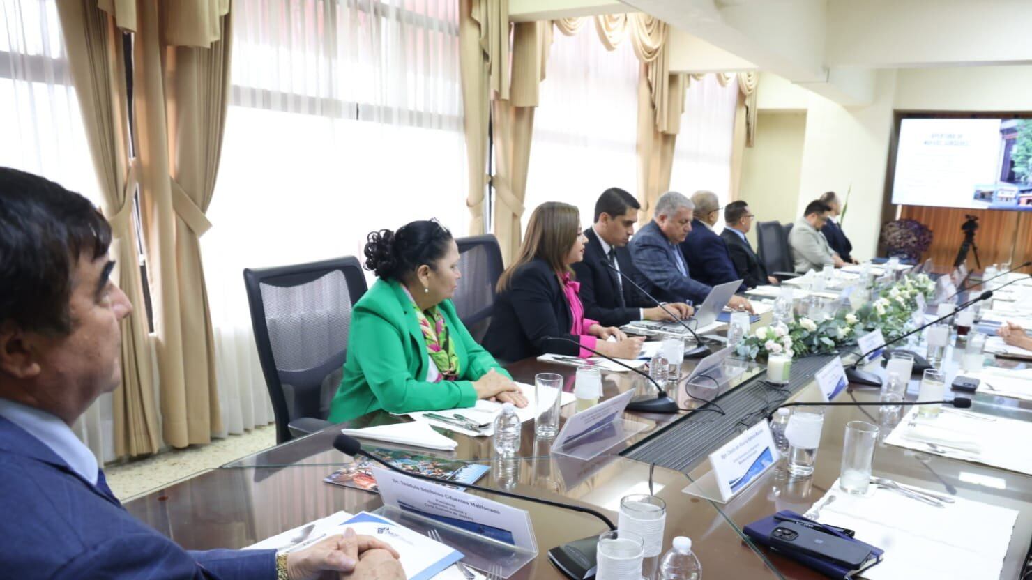 La fiscal General, Consuelo Porras, participó en la presentación de un informe del Instituto Nacional de Ciencias Forenses (Inacif). Foto: MP.