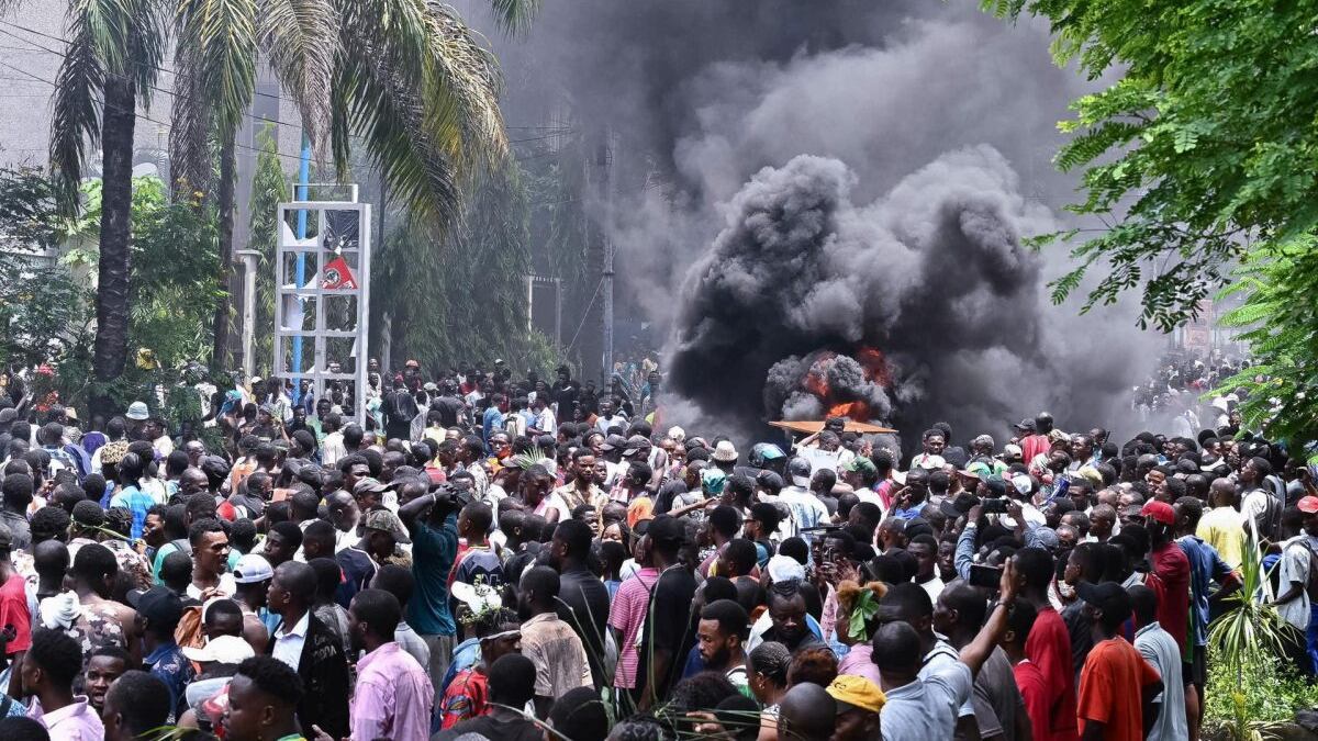 VIDEO. Manifestaciones en el Congo se tornan violentas