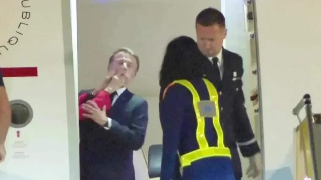 Presidente de Francia habla sobre el supuesto “golpe” que le dio su esposa: “Bromeábamos”