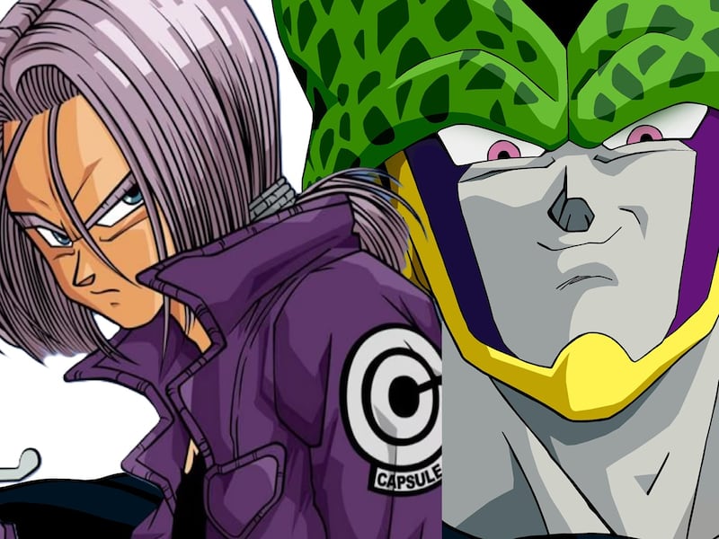 Trunks del Futuro y Cell - Dragon Ball Z