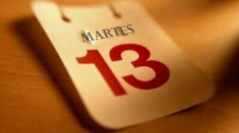 Martes 13, el día que muchos evitan… pero ¿realmente es tan temido por alguna razón lógica?