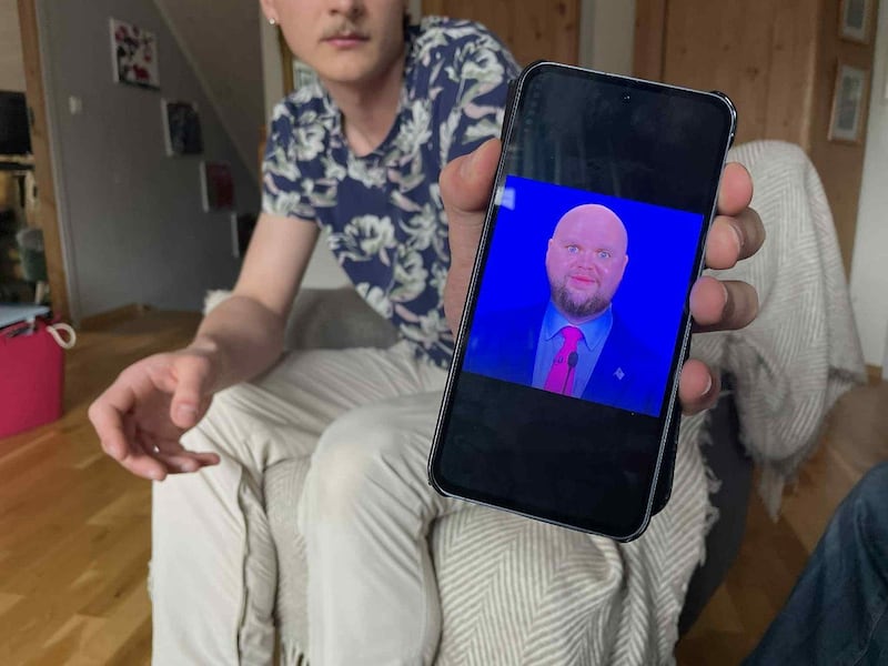 Agentes de ICE encontraron esta imagen en el celular del joven. (Foto: Redes sociales)