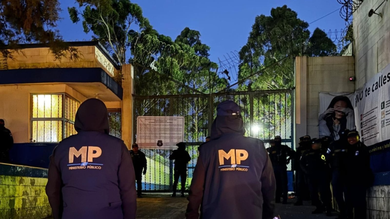 Simultáneamente realizan allanamientos en zonas 10 y 15. (Foto: X @MPguatemala)