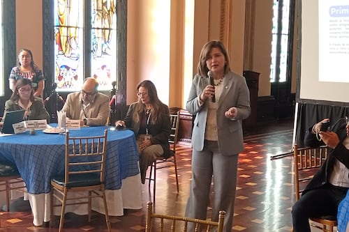 Vicepresidenta Karin Herrera comparte primeros detalles del Informe de Gobierno