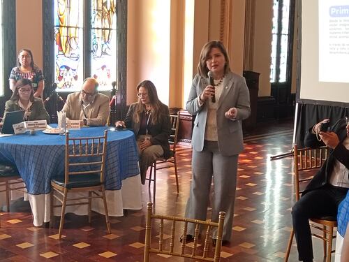 Vicepresidenta Karin Herrera comparte primeros detalles del Informe de Gobierno