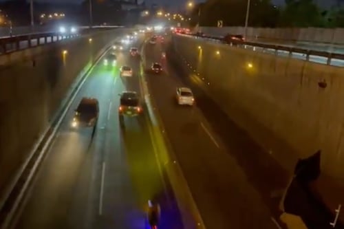 Tráfico complicado en ruta al Atlántico por reducción de carriles
