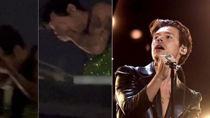 ¡Otra agresión! Harry Styles para concierto tras ser golpeado en el ojo