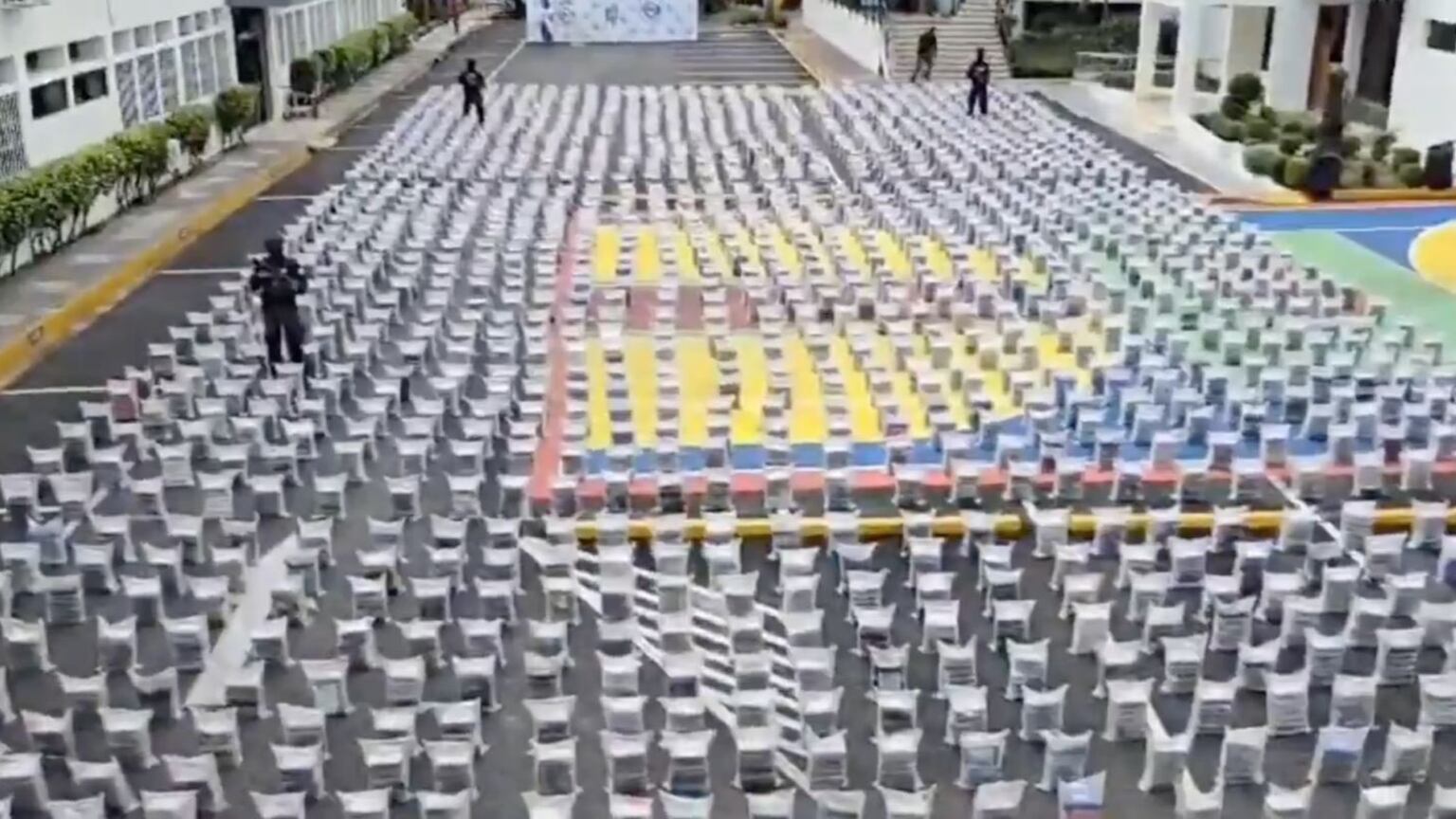 República Dominicana incauta 9.5 toneladas de droga