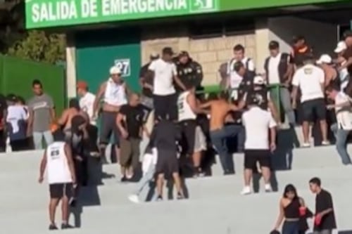 Video: Aficionado de Xela es agredido por seguidores de Comunicaciones