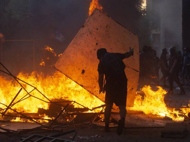 FOTOS. Más protestas contra exámenes de admisión en Chile