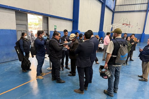 VIDEO. Así identificaron a guardias del MP que portaban pasamontañas en elección del CANG