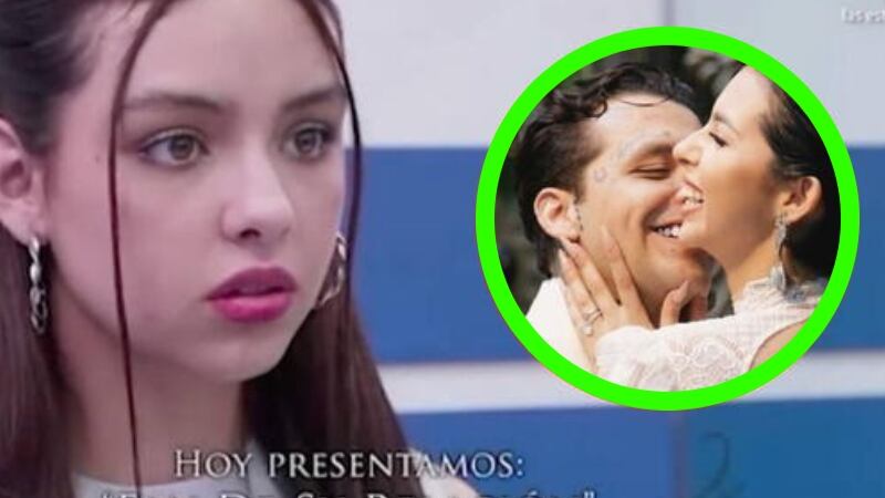 La reacción de Ángela Aguilar a su capitulo de la Rosa de Guadalupe