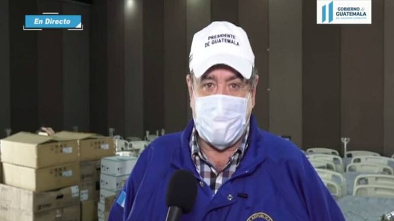 VIDEO. Presidente Giammattei confirma el caso 19 de coronavirus