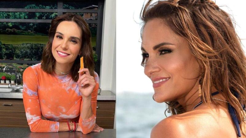 ¡Video! Mariana Seoane se da beso de cuatro con Tania Rincón y otros famosos