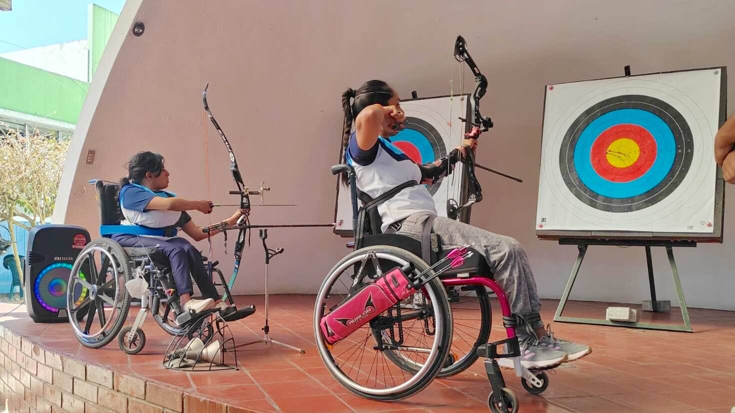 Con el propósito de lograr mayor inclusión, el IGSS impulsa en el Hospital de Rehabilitación la práctica del Tiro con Arco