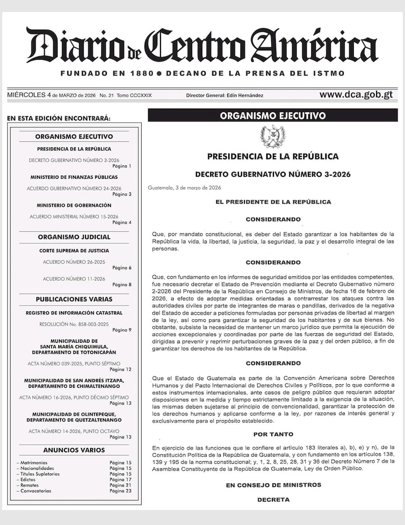 Estado de Prevención