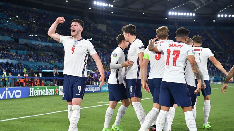 Inglaterra golea sin piedad a Ucrania y está en semifinales de la Euro