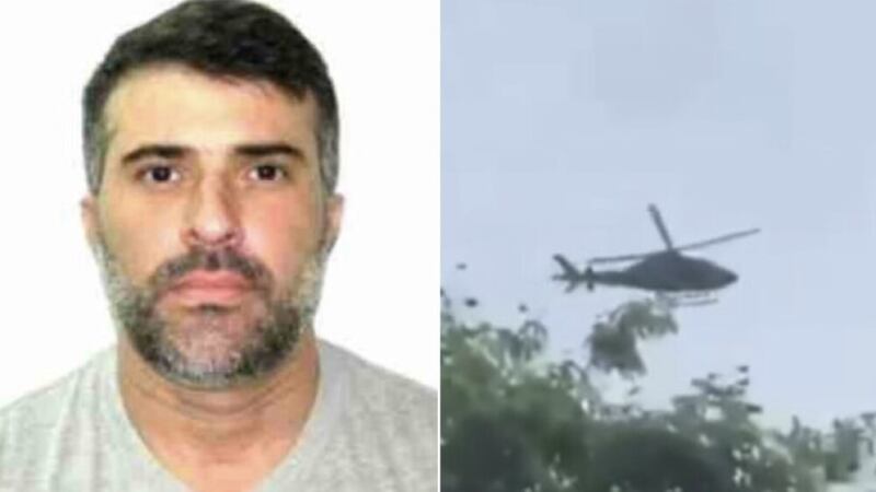 VIDEO. Le disparan a copiloto de helicóptero en pleno vuelo