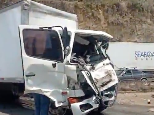 Múltiple colisión paraliza la ruta Interamericana hacia la capital