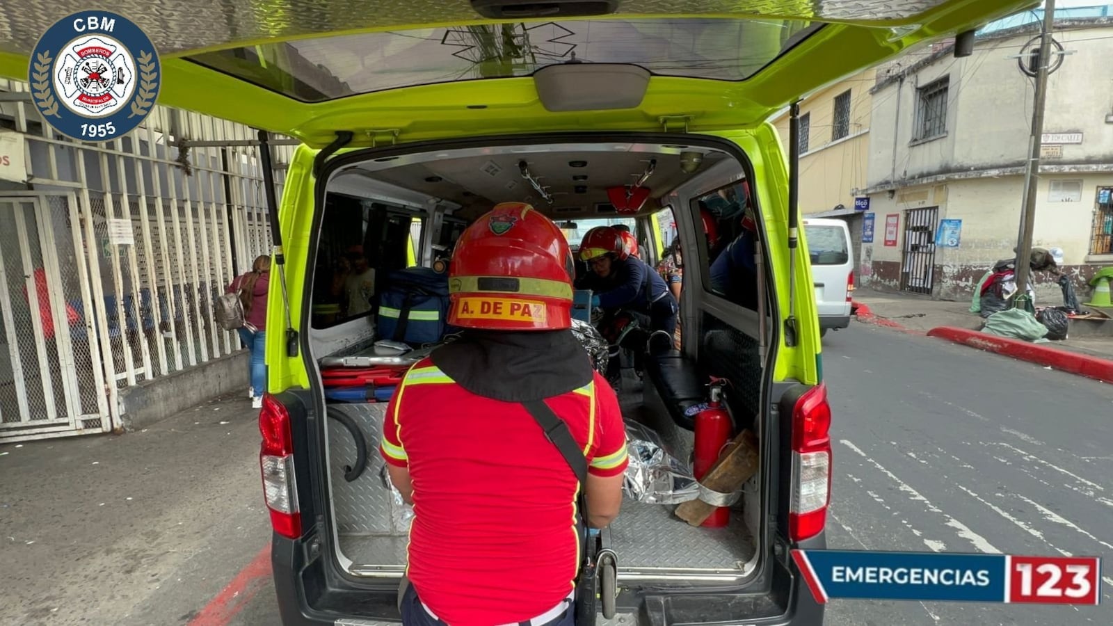 Varias personas resultaron heridas. (Foto: Bomberos Municipales)