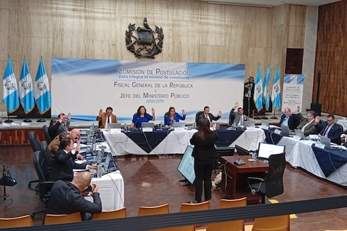 CANG anuncia fase final en elección de Fiscal General del MP