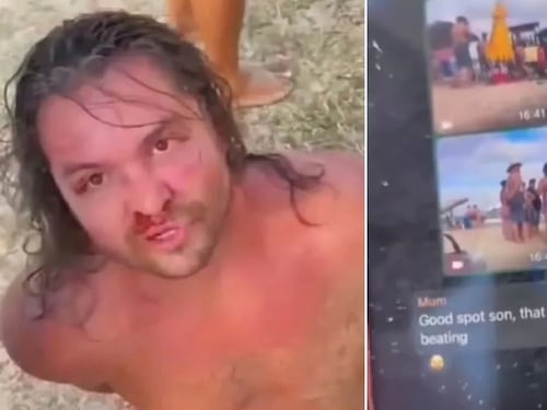 VIDEO. Hombre fue capturado grabando mujeres sin su consentimiento en una playa de Brasil y esto le hicieron