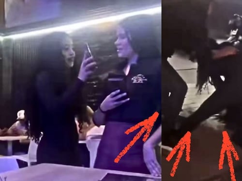 VIDEO: Mesera es brutalmente golpeada por novia de cliente