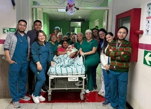 Primera bebé del año nace en hospital de Occidente