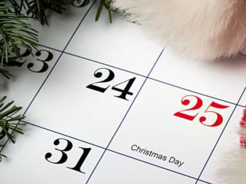 Navidad y Año Nuevo: así quedaron los últimos asuetos de este 2025