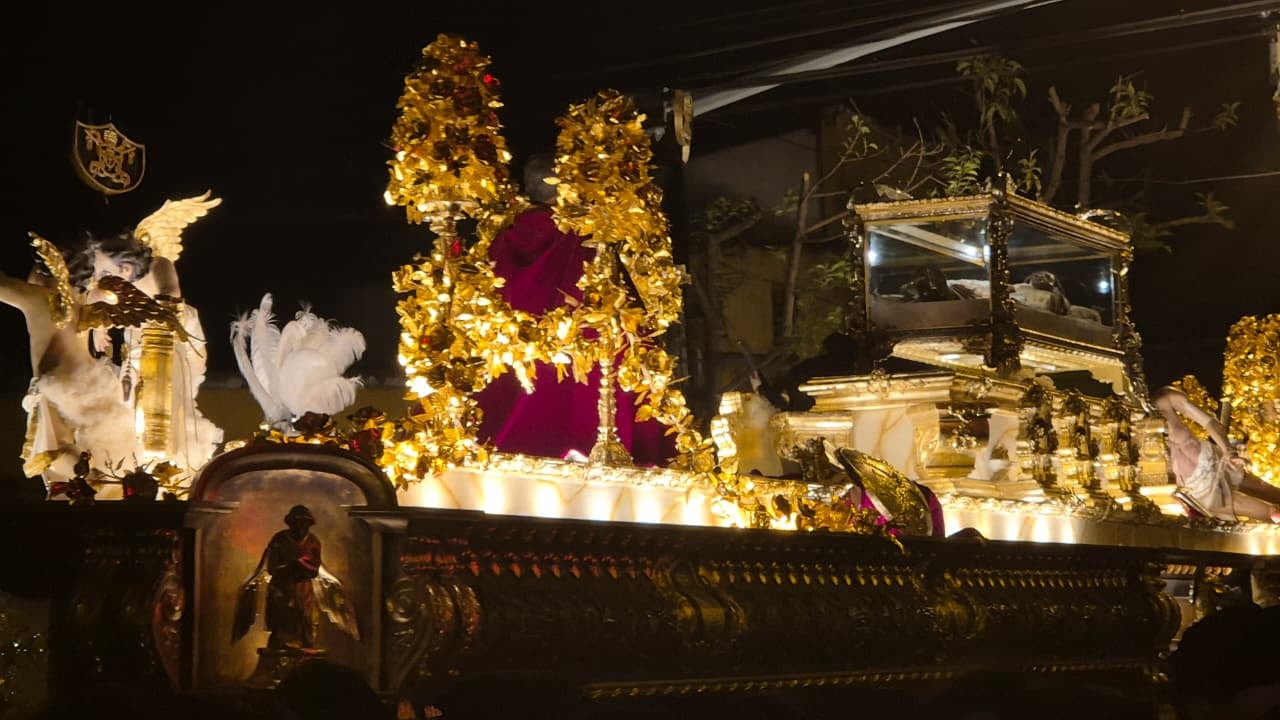 Cortejo Procesional de Jesús Sepultado de Santo Domingo. Foto: Roxana Tocay