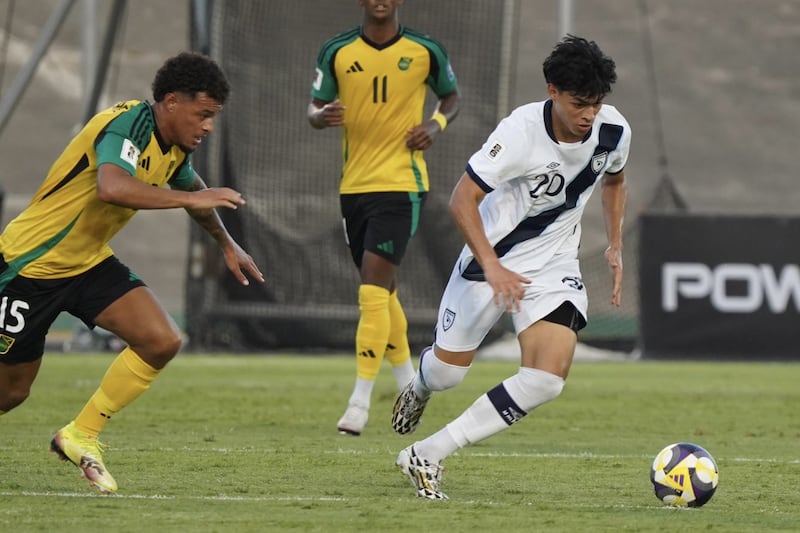 Selección Nacional de Guatemala contra Jamaica.