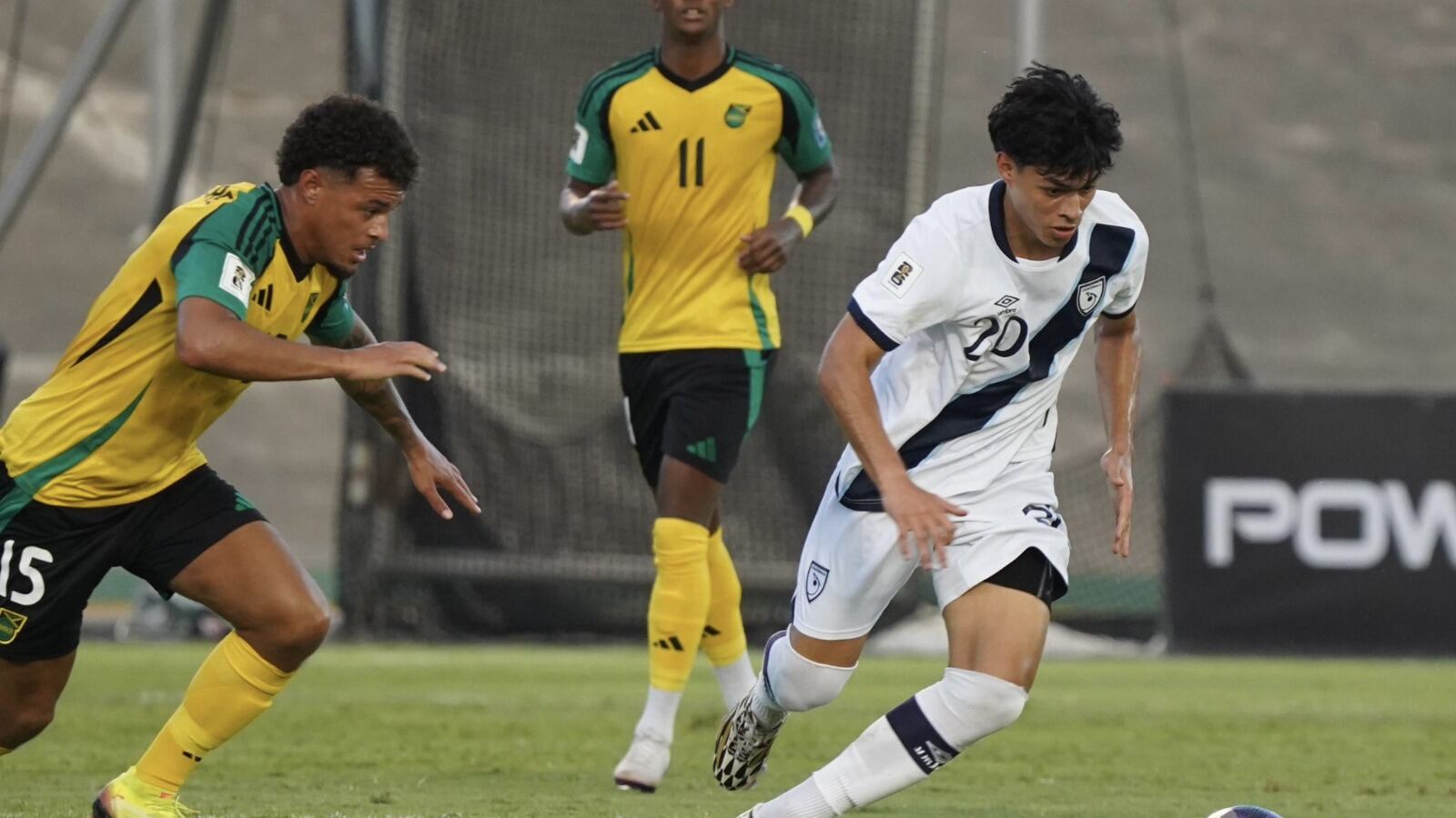 Selección Nacional de Guatemala contra Jamaica.