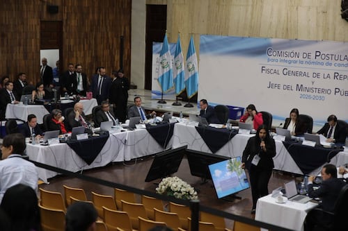 Postuladora del MP retoma entrevistas para elegir nuevo fiscal general con amplio operativo policial