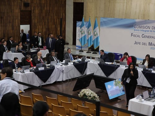 Postuladora del MP retoma entrevistas para elegir nuevo fiscal general con amplio operativo policial