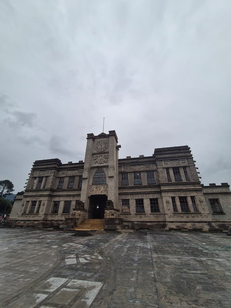 El Palacio Maya, ubicado en el municipio de San Marcos, es una de las atracciones turísticas y culturales más importante del departamento. Foto: Roxana Tocay