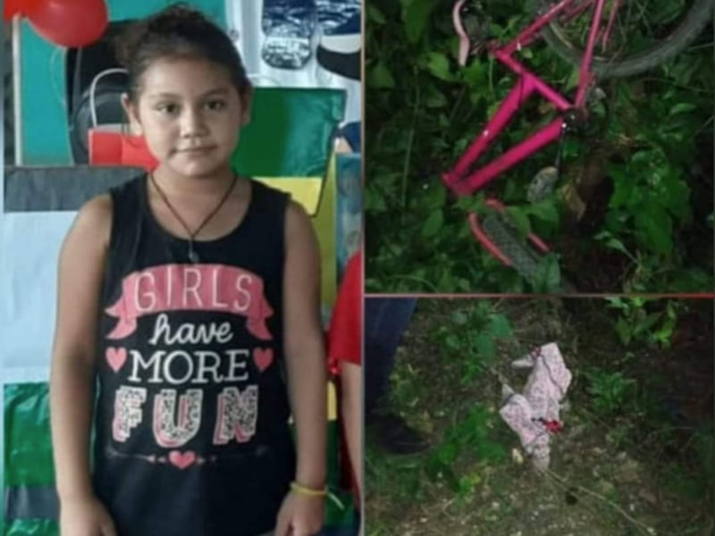 Localizan bicicleta de niña de ocho años desaparecida en Petén