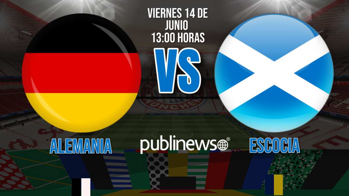 Alemania vs. Escocia, el partido inaugural de la Eurocopa 2024.