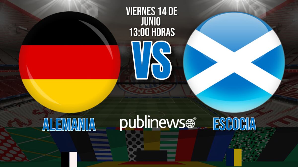 Alemania vs. Escocia, el partido inaugural de la Eurocopa 2024.