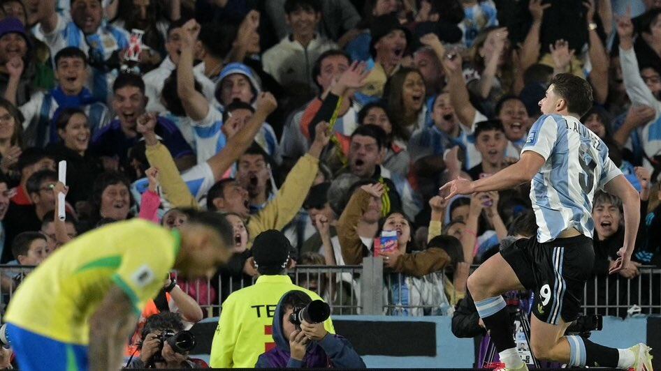 Argentina le da una paliza a Brasil en el Monumental ¡Sin Messi!