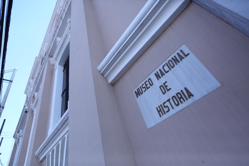 Museo Nacional de Historia en Guatemala.