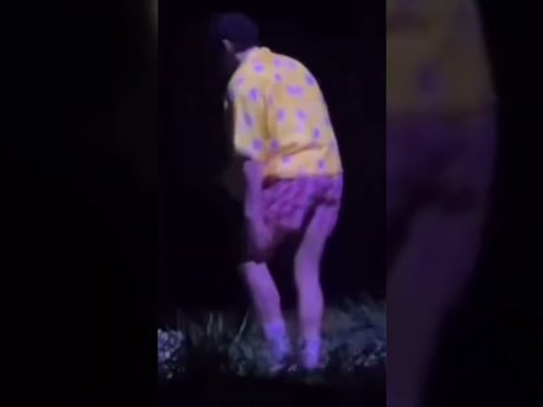 Filtran video de fuerte accidente de Bad Bunny en el escenario; ¿cómo se encuentra?