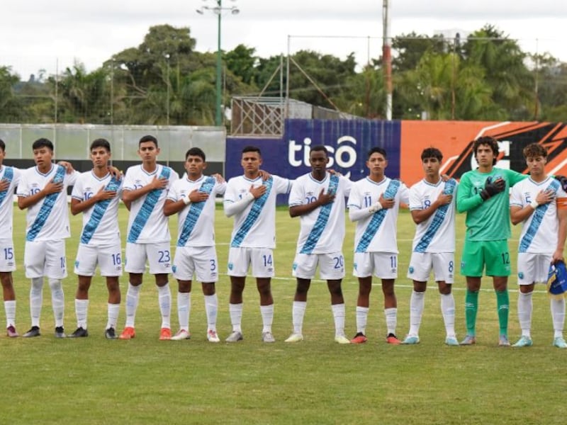 Sub-20 de Guatemala y sus números de cara al Clasificatorio Concacaf