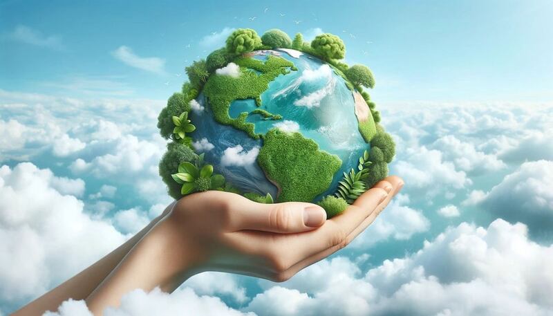 Hoy es el Día de la Tierra.
No necesitas salvar el mundo tú solo, solo empieza con algo.