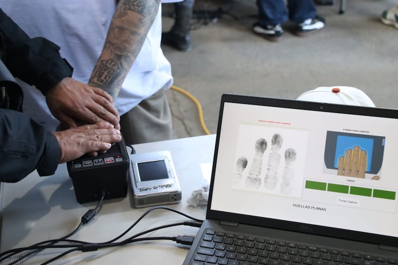 Requisa en Pavón. Foto: Gobierno