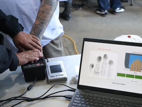 Requisa en Pavoncito permite el registro biométrico de 399 privados de libertad de la MS